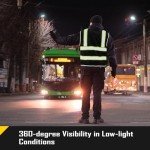 COOLJOB Hi-Vis Reflective Safety Vest for Men