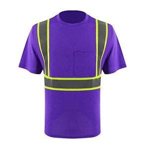 Hi Vis Reflective Safety Shirt for Work 2XL