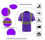 Hi Vis Reflective Safety Shirt for Work 2XL