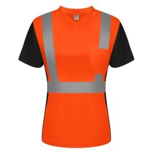Hi-Vis Reflective Safety Shirt for Women