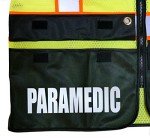 Reflective Paramedic Safety Vest - Safety Yellow