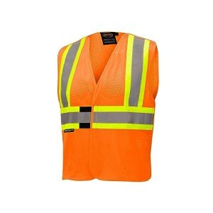Hi-Vis Flame Resistant Safety Vest - Orange