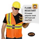 Hi-Vis Flame Resistant Safety Vest - Orange