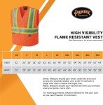 Hi-Vis Flame Resistant Safety Vest - Orange