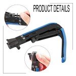 Coax Cable Compression Tool for RG6 RG11 RG59