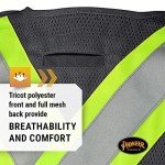 Hi-Vis Tear-Away Mesh Safety Vest with Pockets