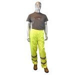 Radians Hi-Vis Green Industrial Safety Rain Pants