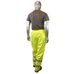 Radians Hi-Vis Green Industrial Safety Rain Pants