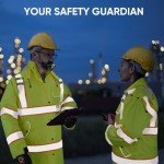 TICONN Waterproof Hi-Vis Reflective Rain Coat