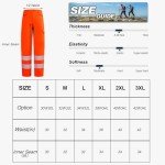 Men's Hi-Vis Waterproof Safety Work Pants