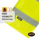 High Visibility Waterproof Rain Jacket & Pants Set