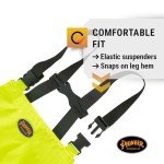 High Visibility Waterproof Rain Jacket & Pants Set