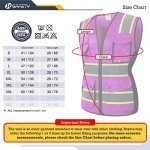 Women’s Hi-Vis Reflective Safety Vest - Purple