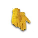 Men’s Golden Stag Leather Work Gloves - Large