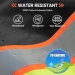 High Visibility Waterproof Rain Jacket for Safety