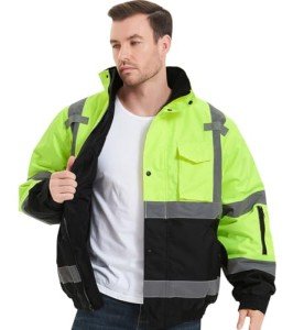 High Visibility Waterproof Safety Jacket - Class 3