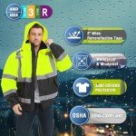High Visibility Waterproof Safety Jacket - Class 3