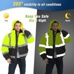 High Visibility Waterproof Safety Jacket - Class 3