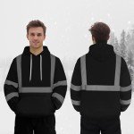 Hi Vis Reflective Hoodie for Men and Women