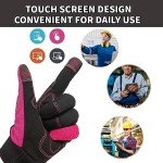 Men's Multi-Purpose Touchscreen Utility Work Gloves