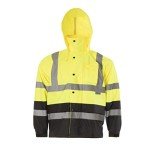 High Visibility Waterproof Rain Jacket - Class 3