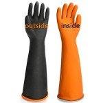 Chemical Resistant Gloves for Outdoor Cleaning, 3 Pairs