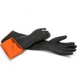 Chemical Resistant Gloves for Outdoor Cleaning, 3 Pairs