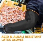 Chemical Resistant Gloves for Outdoor Cleaning, 3 Pairs