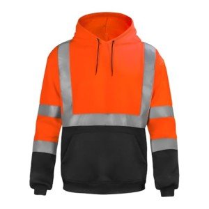 Men's Class 3 High Visibility Hoodie Sweatshirt
