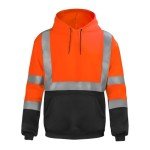 Men's Class 3 High Visibility Hoodie Sweatshirt
