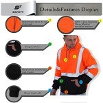 Men's Class 3 High Visibility Hoodie Sweatshirt