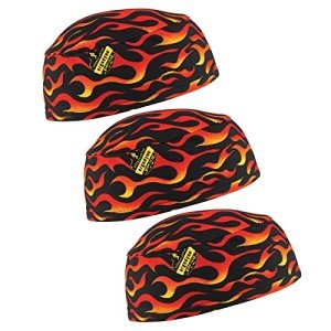 Ergodyne 3-Pack Flame-Resistant Caps for Adults