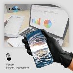 Black Disposable Nitrile Exam Gloves - 100 Pack
