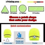Hi-Vis Reflective Safety Beanie Hat - Custom Logo