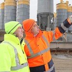 Hi-Vis Reflective Safety Beanie Hat - Custom Logo
