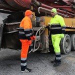 Hi-Vis Reflective Safety Beanie Hat - Custom Logo