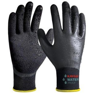 KAYGO Waterproof Non-Slip Work Gloves for Outdoors