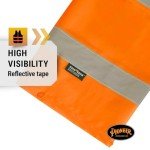 High Visibility Waterproof Rain Jacket and Bib Pants