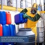Long Rubber Gloves - 25" Waterproof, Heavy Duty