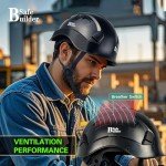 SAFEBUILDER OSHA Approved Hard Hat with Visor