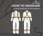 High Visibility Flame Resistant Coverall - Small Dark Grey