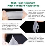 Clear Disposable Vinyl Gloves for Food Safety, 100 pcs