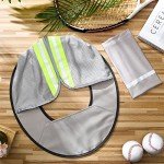 High Visibility Sun Protection Neck Gaiter for Hard Hats