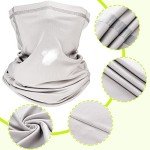 High Visibility Sun Protection Neck Gaiter for Hard Hats