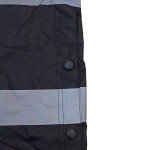 Hi-Viz Waterproof Insulated Rain Pants - Lime XL