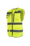 Phrmovs Hi-Vis Reflective Safety Vest, 3XL