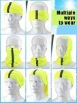 Reflective Neck Gaiter and Arm Sleeves Set