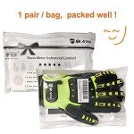 Anti-Vibration Cut Resistant Safety Work Gloves - Large