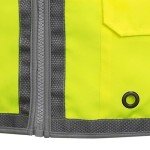 Men's Hi-Vis Reflective Safety Vest with Pockets