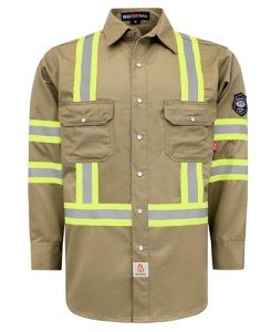 High Visibility Flame Resistant Men's FR Shirt